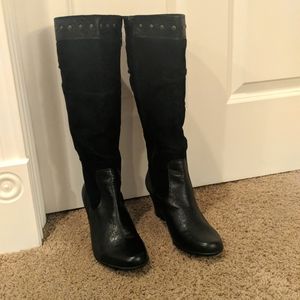 B.O.C Tall Boots, Size 8, 3" heel, 17" total height of boot. Brand new, NW.